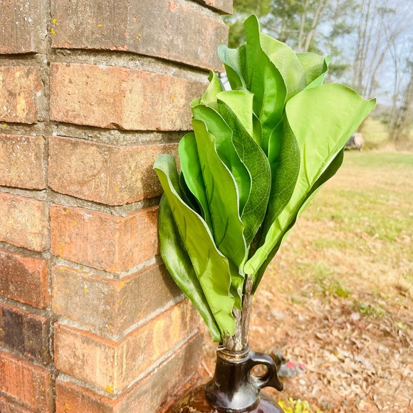 *Fiddle Fig Spray Artificial - Picture 8 of 12